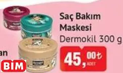 DERMOKİL SAÇ BAKIM MASKESİ